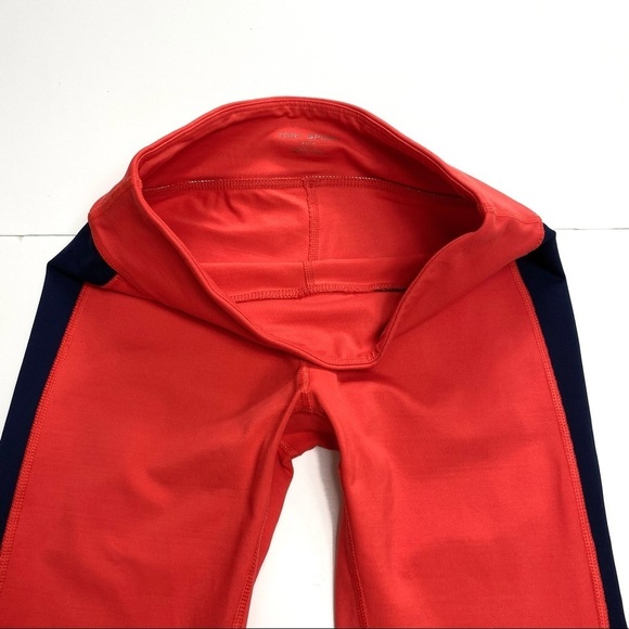 Tory Burch Tory Sport Color Block Cropped Leggings - Picture 7 of 11